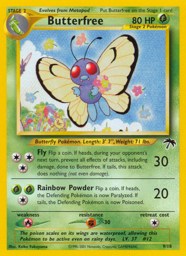 butterfree pokemon card Pokemon Card - Legendary Collection 21/110