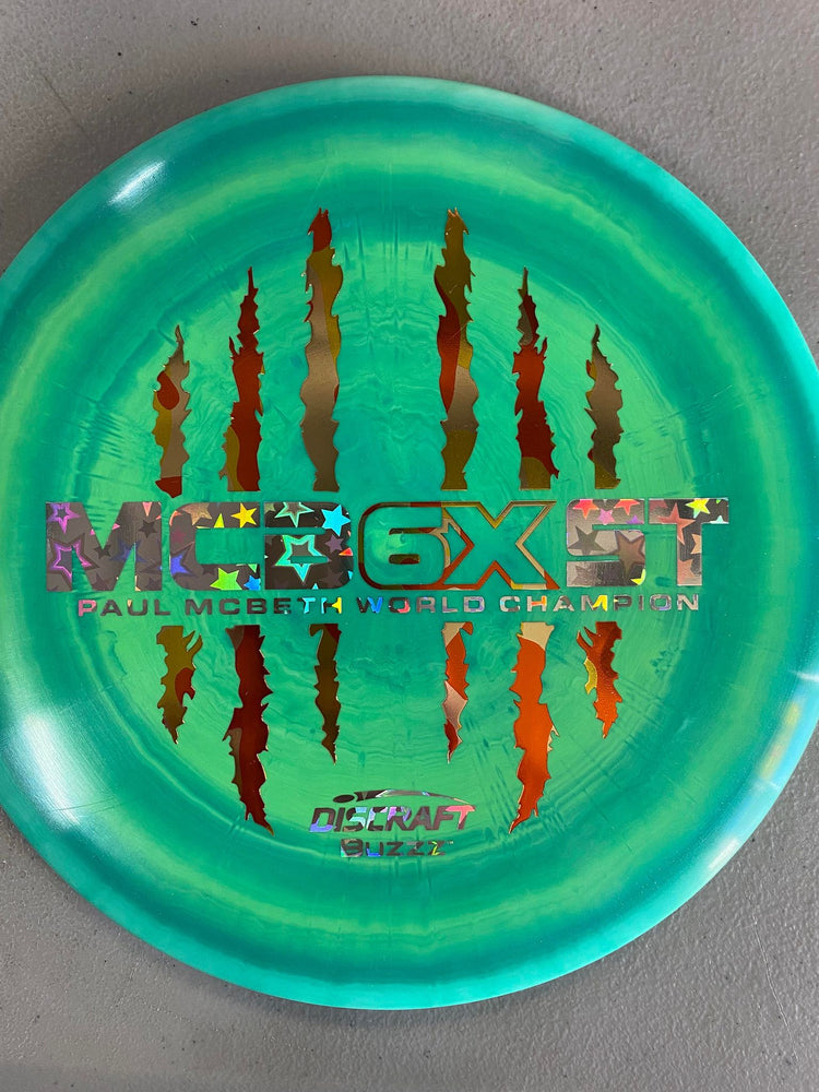 Discraft Paul McBeth 6x Buzzz 177+