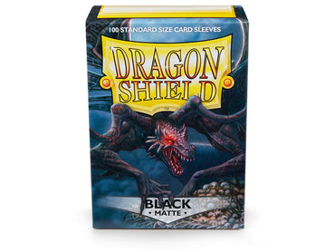 Dragon Shields: (100) Matte Black