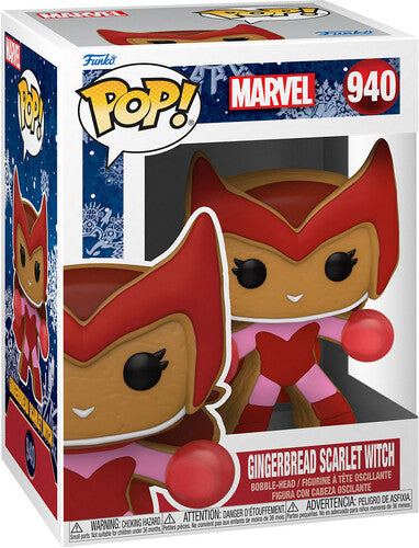 FUNKO POP! MARVEL: Holiday- Scarlet Witch