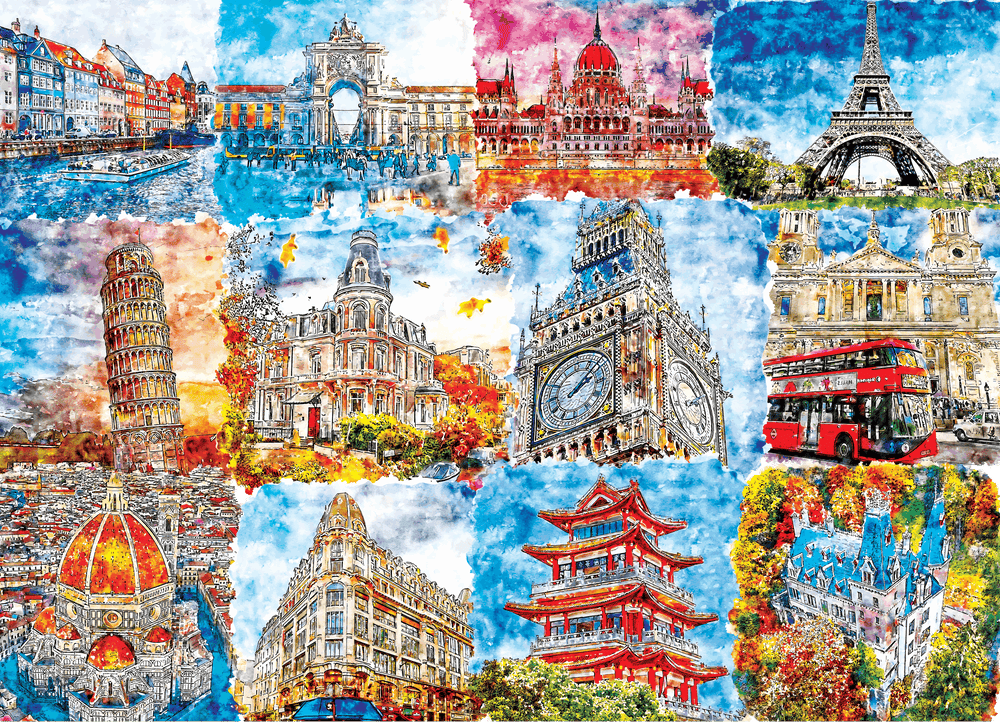 Colorful Wonders Jigsaw Puzzles 1000 Pieces