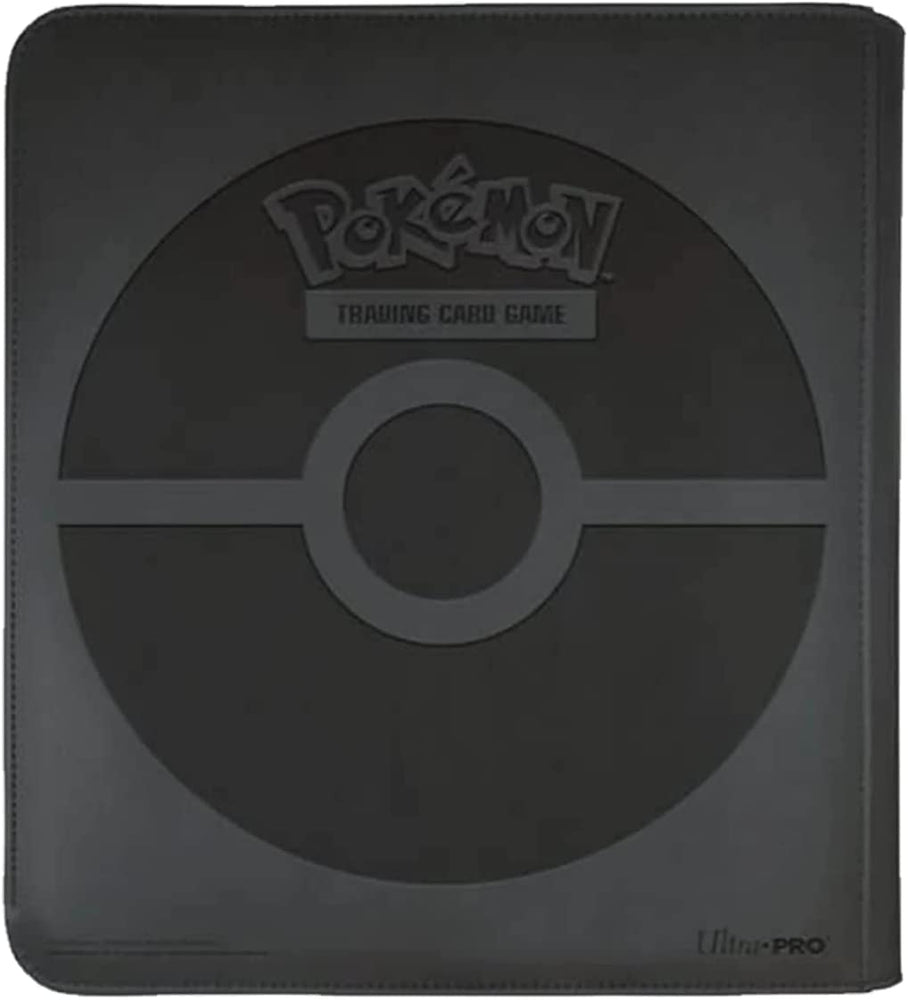 Ultra Pro Zipper Pokemon Pikachu 12 Pocket 480 Card Leather Portfolio