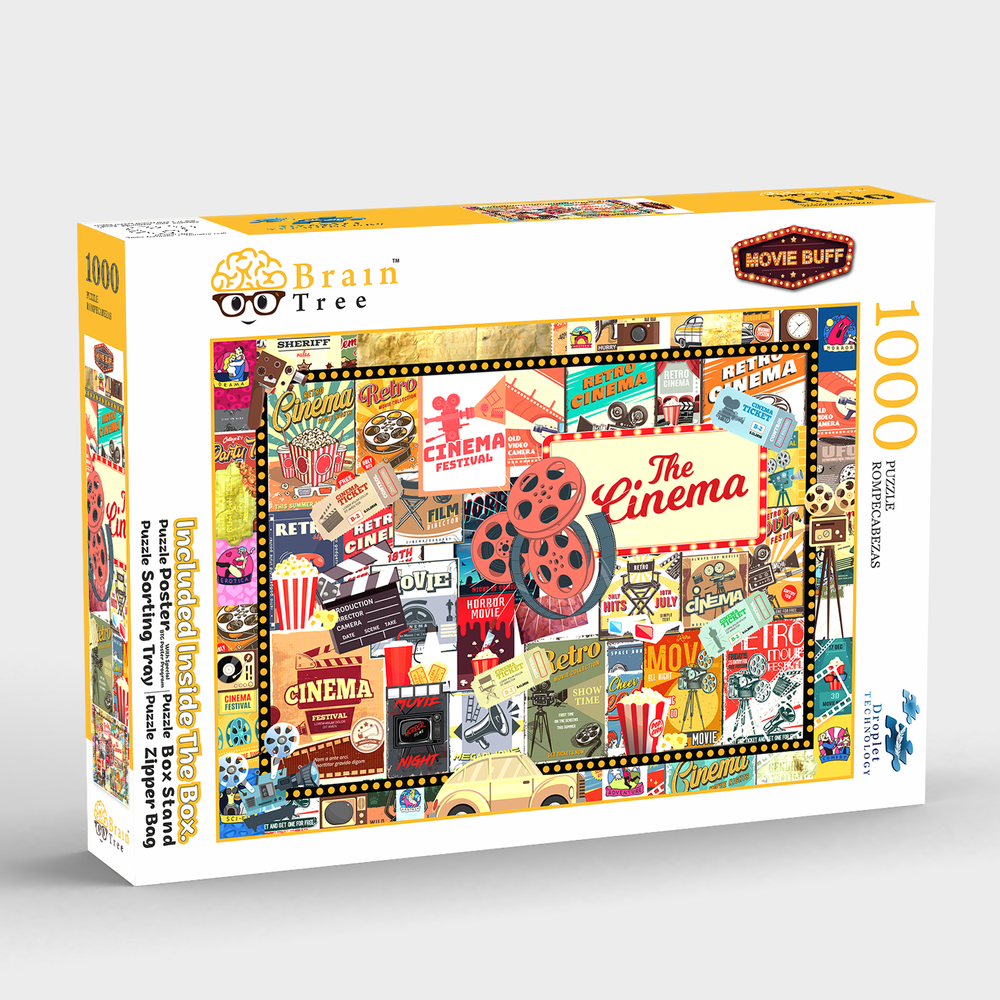 Movie Buff Jigsaw Puzzles 1000