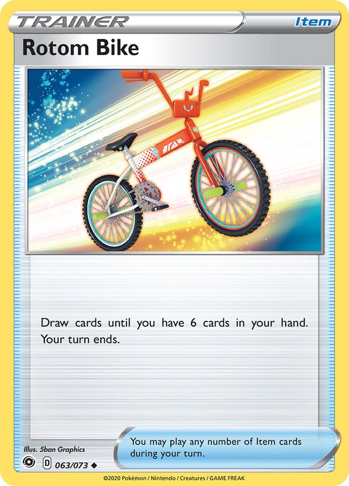 Rotom Bike (063/073) [Sword & Shield: Champion's Path]