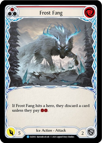 Frost Fang (Red) [OLD013] (Tales of Aria Oldhim Blitz Deck)  1st Edition Normal