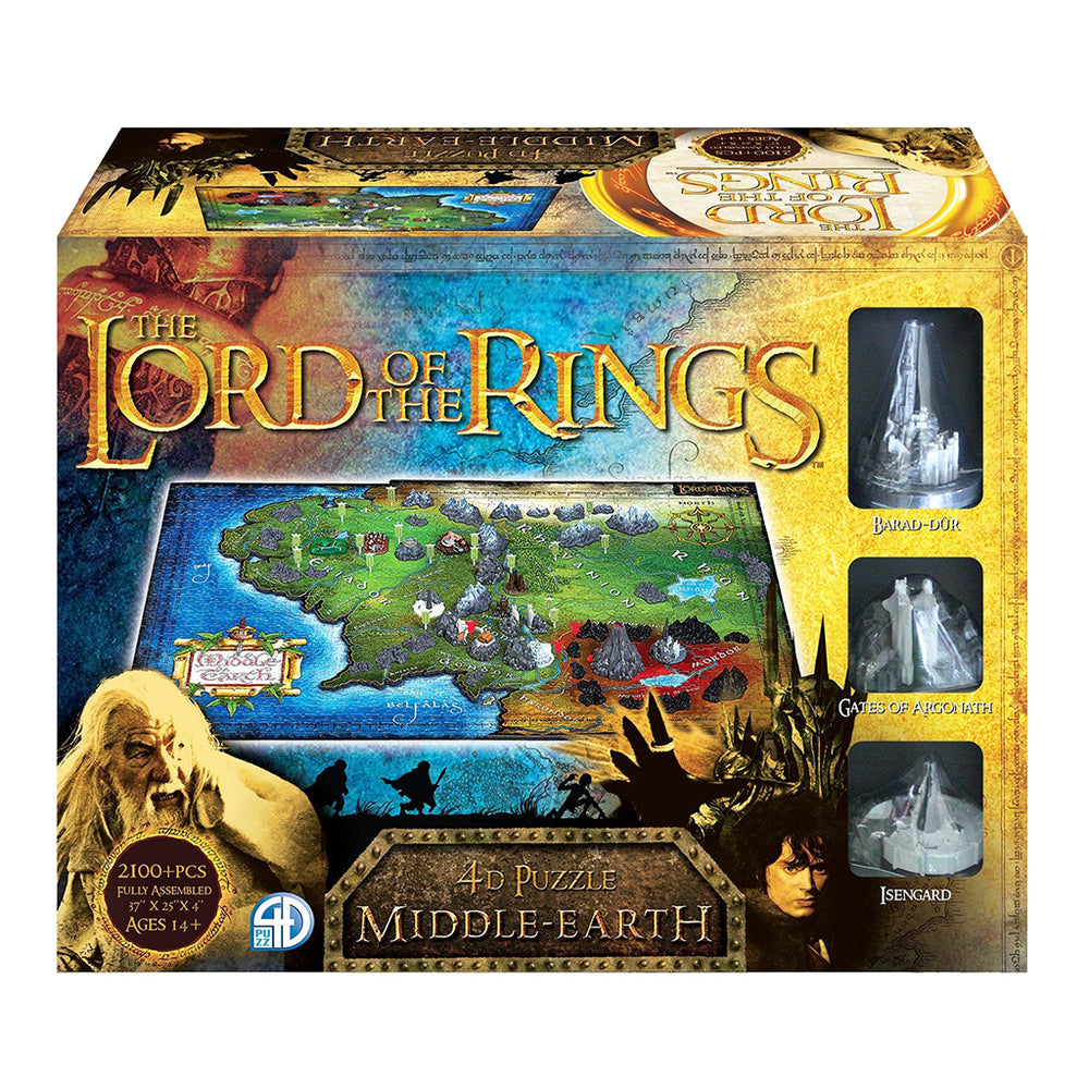 Lord of The Rings: Middle-Earth 4D Puzzle