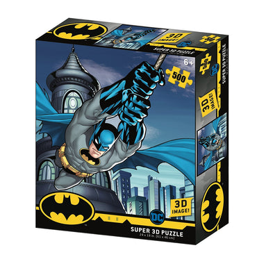 Batman Swinging 4D Lenticular Puzzle
