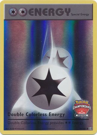 Double Colorless Energy (90/108) (Oceania Championship Promo) [XY: Evolutions]