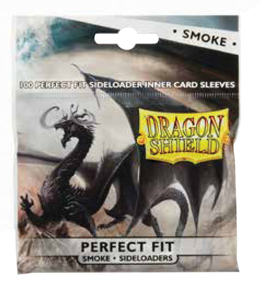 Dragon Shield Perfect Fit: (100) Side-Loading Smoke