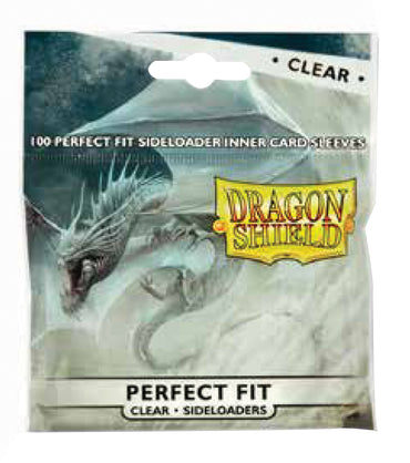 Dragon Shield Perfect Fit: (100) Side-Loading Clear