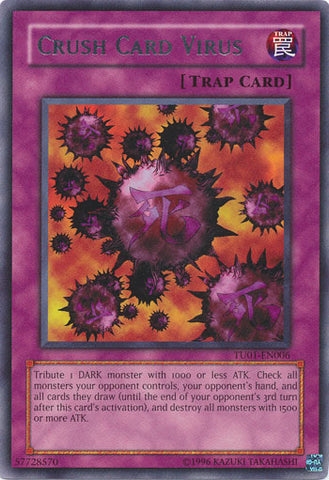 Crush Card Virus [TU01-EN006] Rare