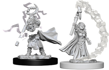 Pathfinder Deep Cuts Unpainted Miniatures: W05 Gnome Female Sorcerer