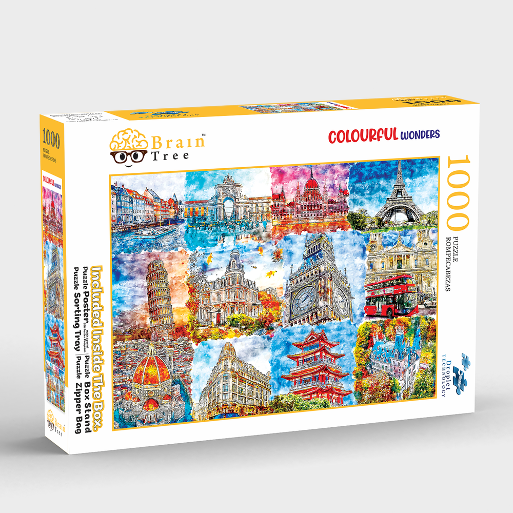 Colorful Wonders Jigsaw Puzzles 1000 Pieces