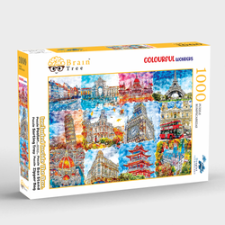 Colorful Wonders Jigsaw Puzzles 1000 Pieces