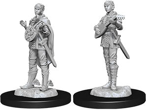 Dungeons & Dragons Nolzur`s Marvelous Unpainted Miniatures: W07 Female Half-Elf Bard