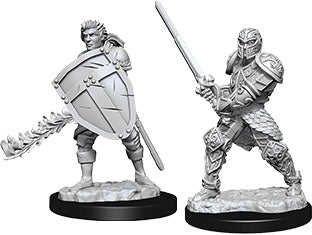 Dungeons & Dragons Nolzur`s Marvelous Unpainted Miniatures: W08 Male Human Fighter