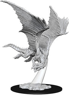 Dungeons & Dragons Nolzur`s Marvelous Unpainted Miniatures: W09 Young Bronze Dragon
