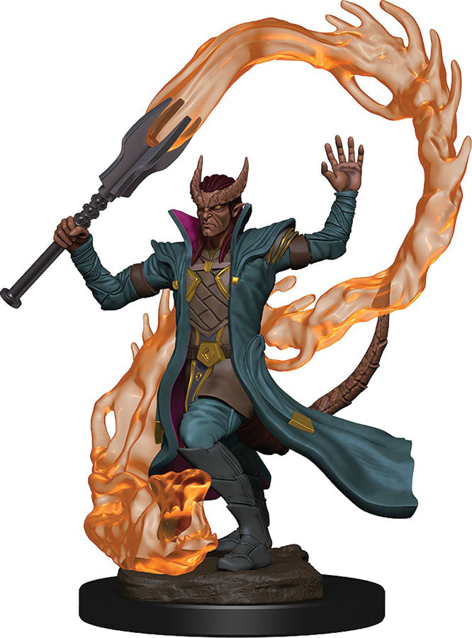 Dungeons & Dragons Fantasy Miniatures: Icons of the Realms Premium Figures W01 Tiefling Male Sorcerer