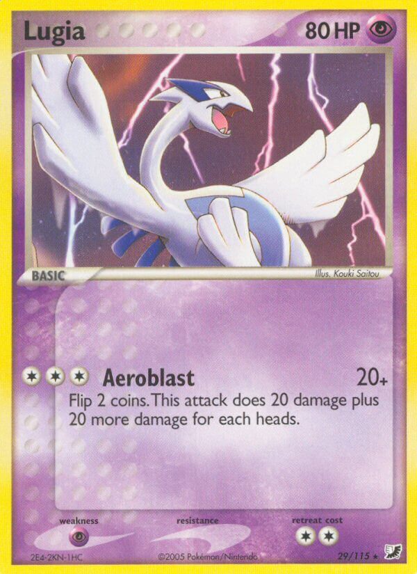 Lugia (29/115) (Theme Deck Exclusive) [EX: Unseen Forces]