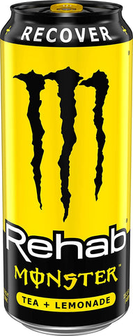Monster Rehab Energy Drink Lemonade 15.5 oz