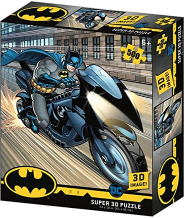 Batman Batcycle 4D Lenticular Puzzle
