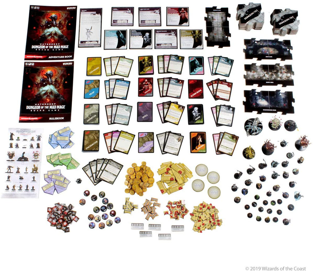 Dungeons & Dragons: Dungeon of the Mad Mage Board Game Premium