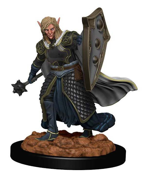 Dungeons & Dragons Fantasy Miniatures: Icons of the Realms Premium Figures W02 Elf Male Cleric