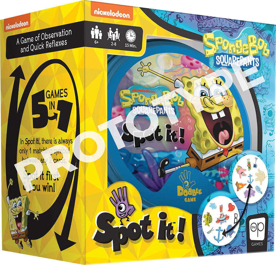 Spot It!: SpongeBob SquarePants