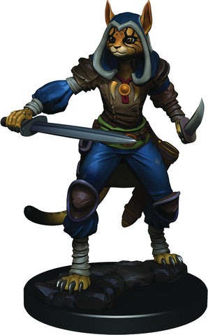 Dungeons & Dragons Fantasy Miniatures: Icons of the Realms Premium Figures W03 Female Tabaxi Rogue