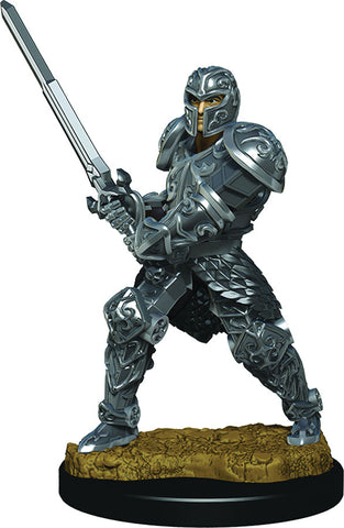 Dungeons & Dragons Fantasy Miniatures: Icons of the Realms Premium Figures W03 Human Male Fighter