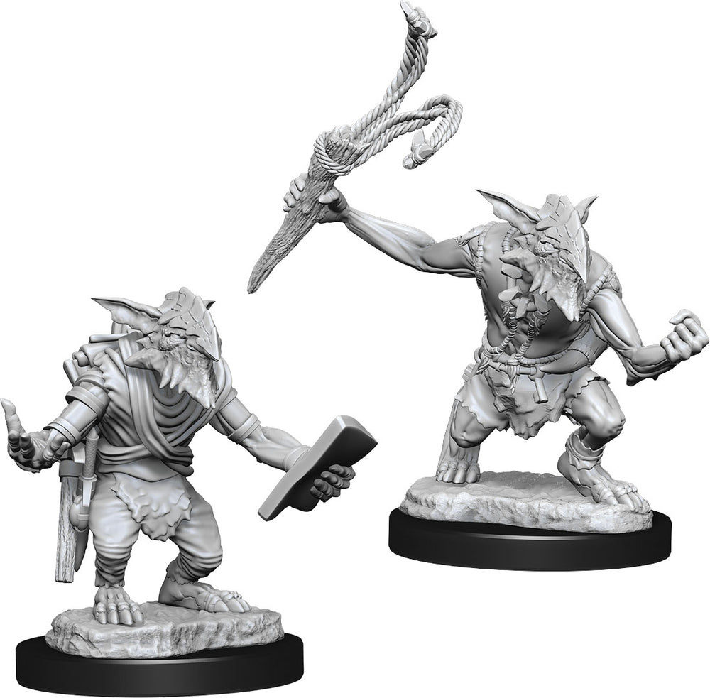 Magic the Gathering Unpainted Miniatures: W01 Goblin Guide & Goblin Bushwhacker