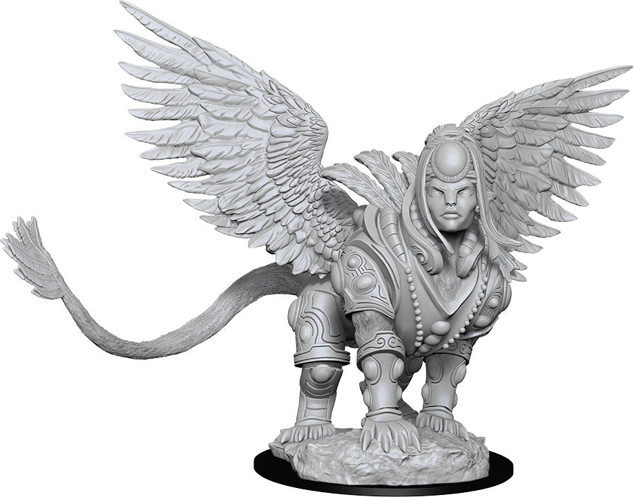 Magic the Gathering Unpainted Miniatures: W01 Isperia Law Incarnate (Sphinx)