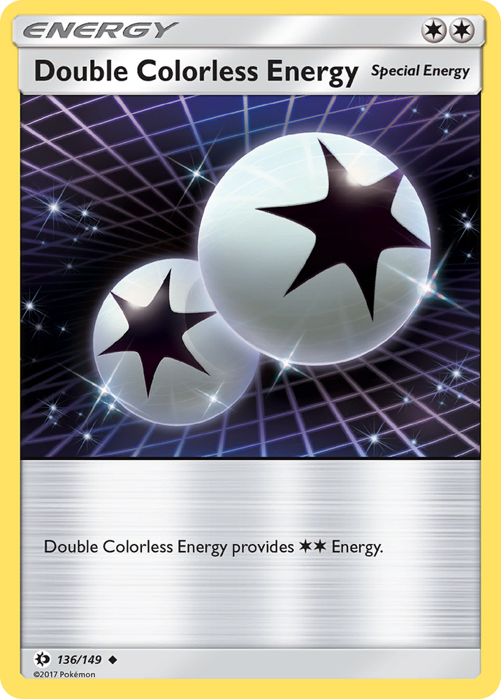 Double Colorless Energy (136/149) [Sun & Moon: Base Set]