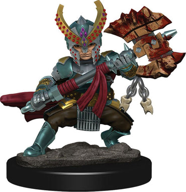Dungeons & Dragons Fantasy Miniatures: Icons of the Realms Premium Figures W05 Halfling Fighter Female