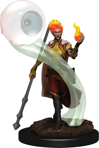 Dungeons & Dragons Fantasy Miniatures: Icons of the Realms Premium Figures W06 Fire Genasi Wizard Female