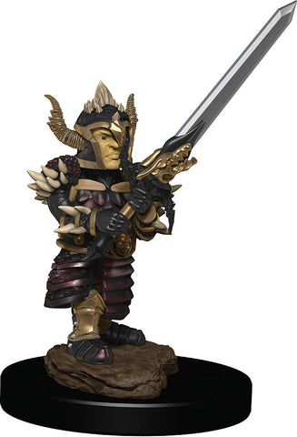 Dungeons & Dragons Fantasy Miniatures: Icons of the Realms Premium Figures W06 Halfling Fighter Male