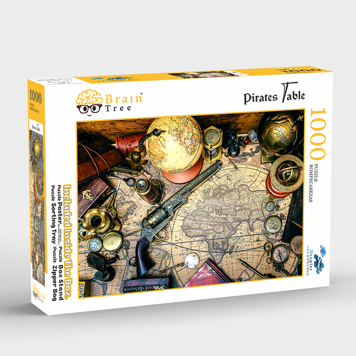 Pirates Table Jigsaw Puzzles 1000 Piece
