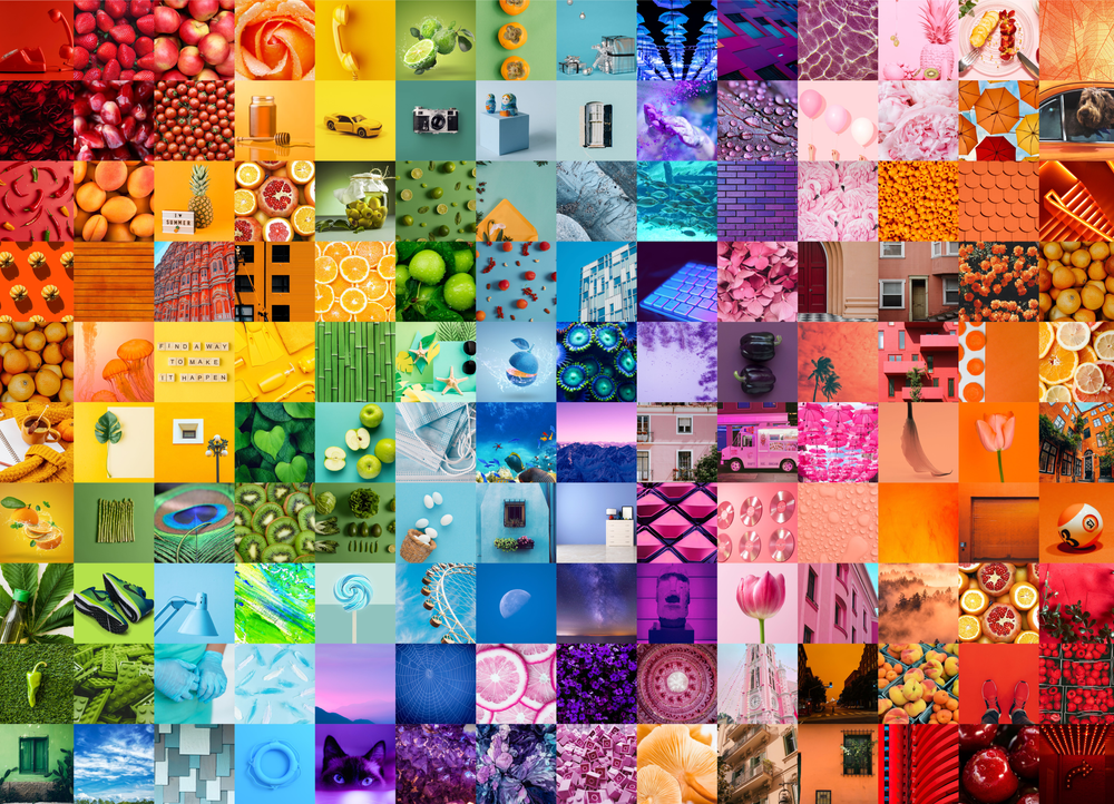 Vibrant Tiles Jigsaw Puzzles 1000 Piece