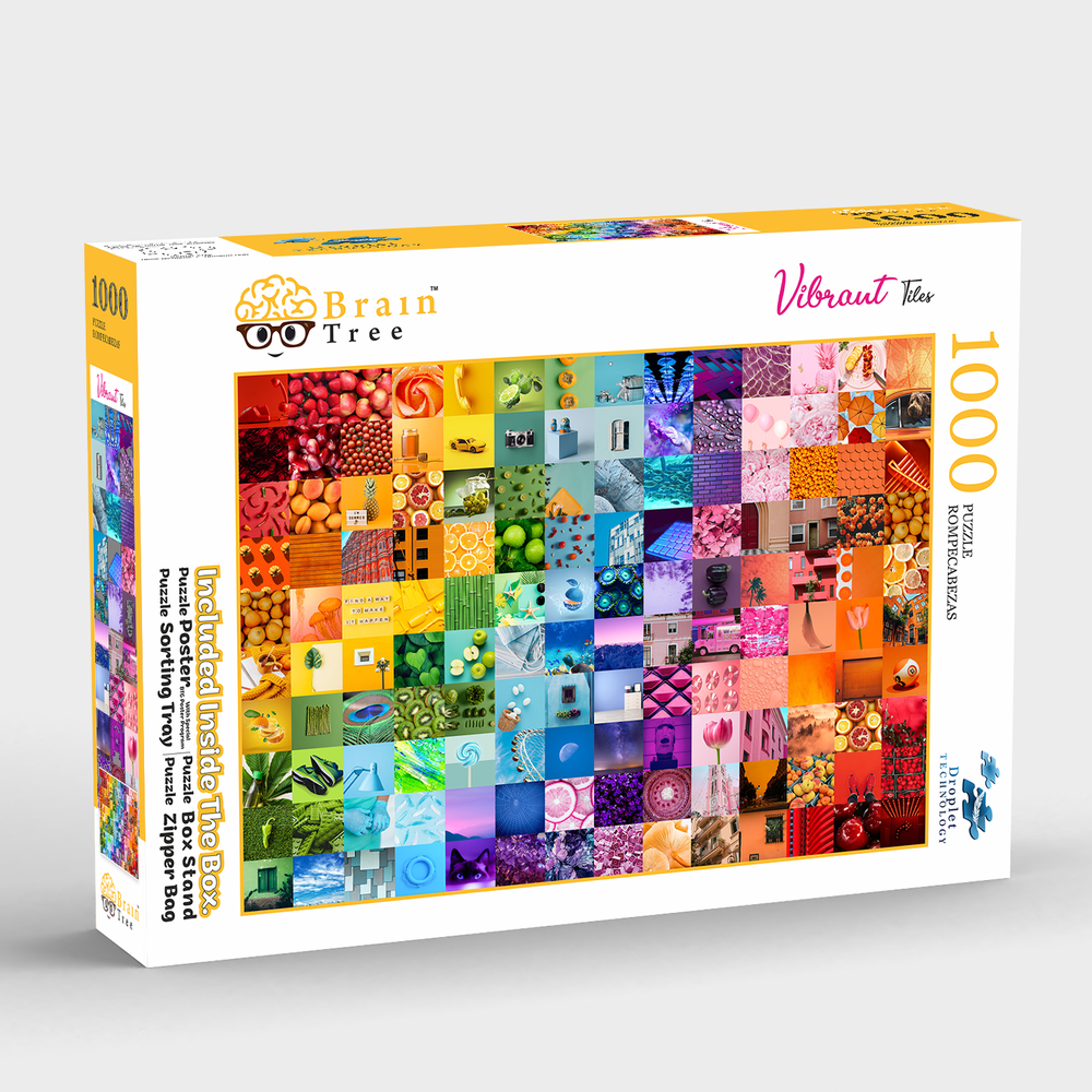 Vibrant Tiles Jigsaw Puzzles 1000 Piece