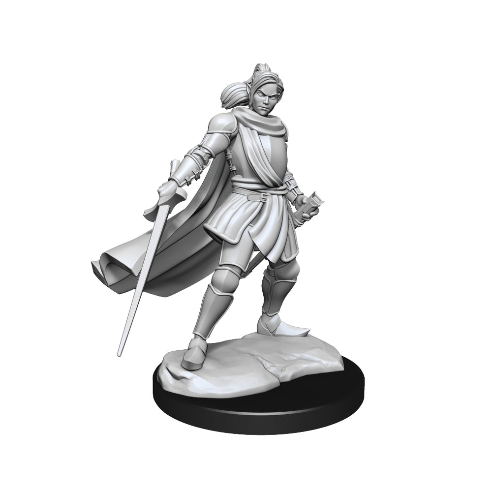 Critical Role Unpainted Miniatures: W01 Half-Elf Paladin Xhorhas Female