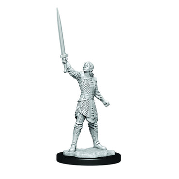 Critical Role Unpainted Miniatures: W01 Human Dwendalian Empire Fighter Female