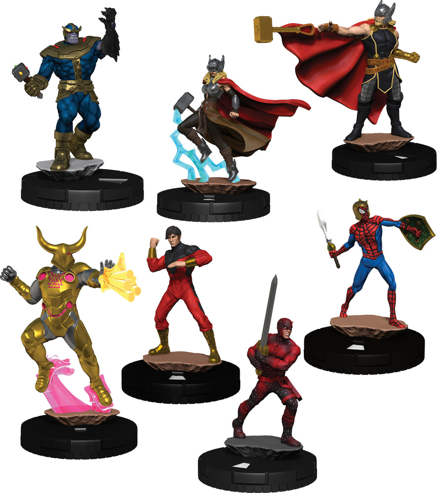 Marvel HeroClix: Avengers War of the Realms Booster Brick (10)