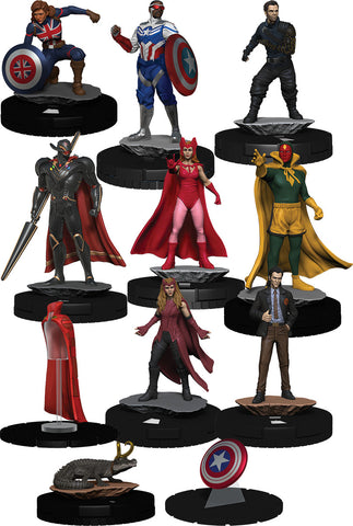 Marvel HeroClix: Marvel Studios Disney Plus Booster Brick (10)