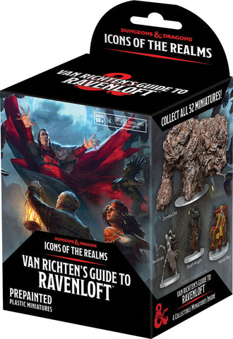 Dungeons & Dragons: Icons of the Realms Set 21 Van Richten`s Guide to Ravenloft Booster Pack