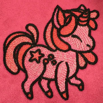 Charmed Unicorn Embroidered Dice Bag