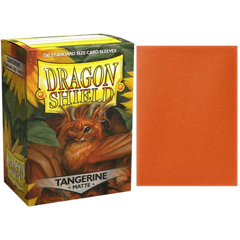 Dragon Shield: Tangerine Matte Card Sleeves (100ct) Dragon Shield: Tangerine Matte Card Sleeves (100ct)
