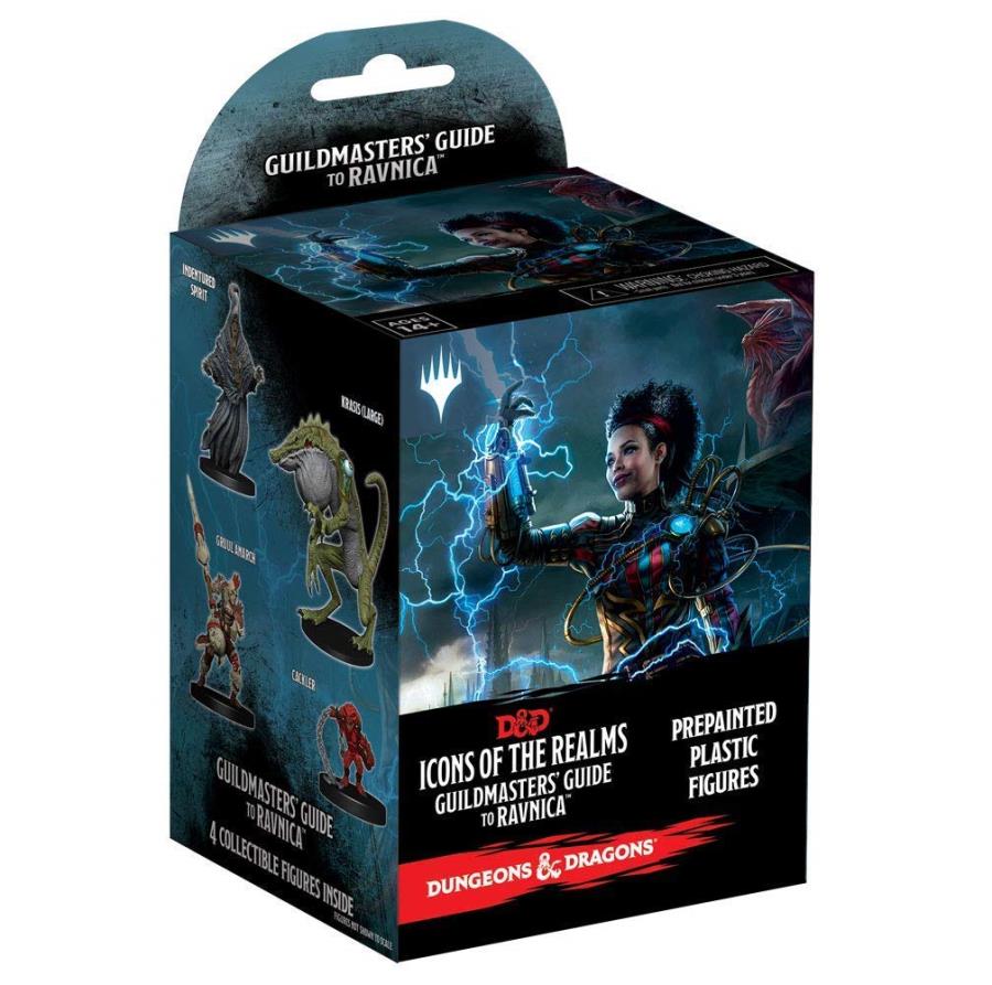 Dungeons & Dragons: Icons of the Realms Set 10 Guildmasters` Guide to Ravnica Booster Brick (8)