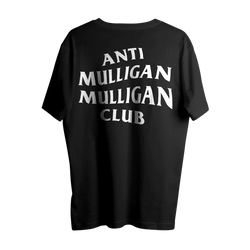 Black Anti-Mulligan Mulligan Club  T-Shirt