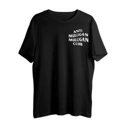 Black Anti-Mulligan Mulligan Club  T-Shirt