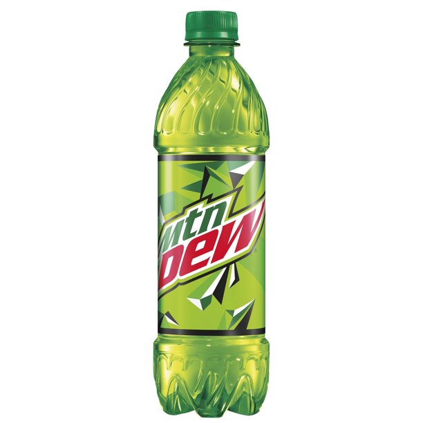 Mountain Dew Soda 16.9 oz Bottle
